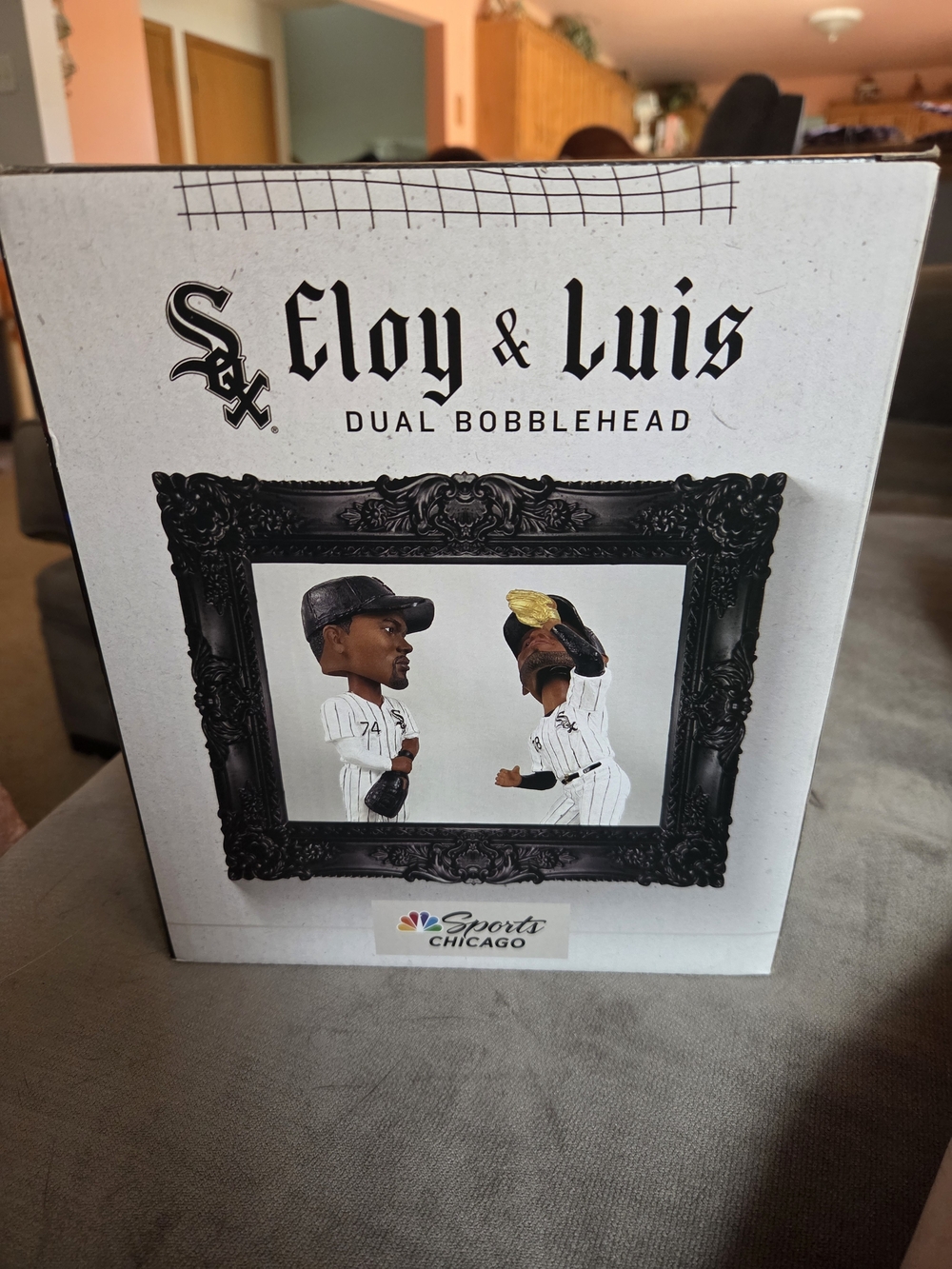 Eloy & Luis Dual Bobblehead - White Chicago Sox